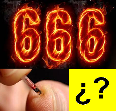 La marca de la bestia hace poco más de cincuenta años era con "Tinta china invisible", tiempo después se hablaba que sería realizada con "Rayo láser" en los útimos tiempos para la mayoría será por el implante de un "Microchip"; Por el desconocimiento millones se pierden en fantasías.