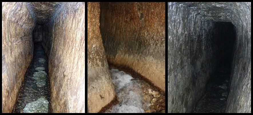 "Detalles del túnel de Ezequías". (Admin)